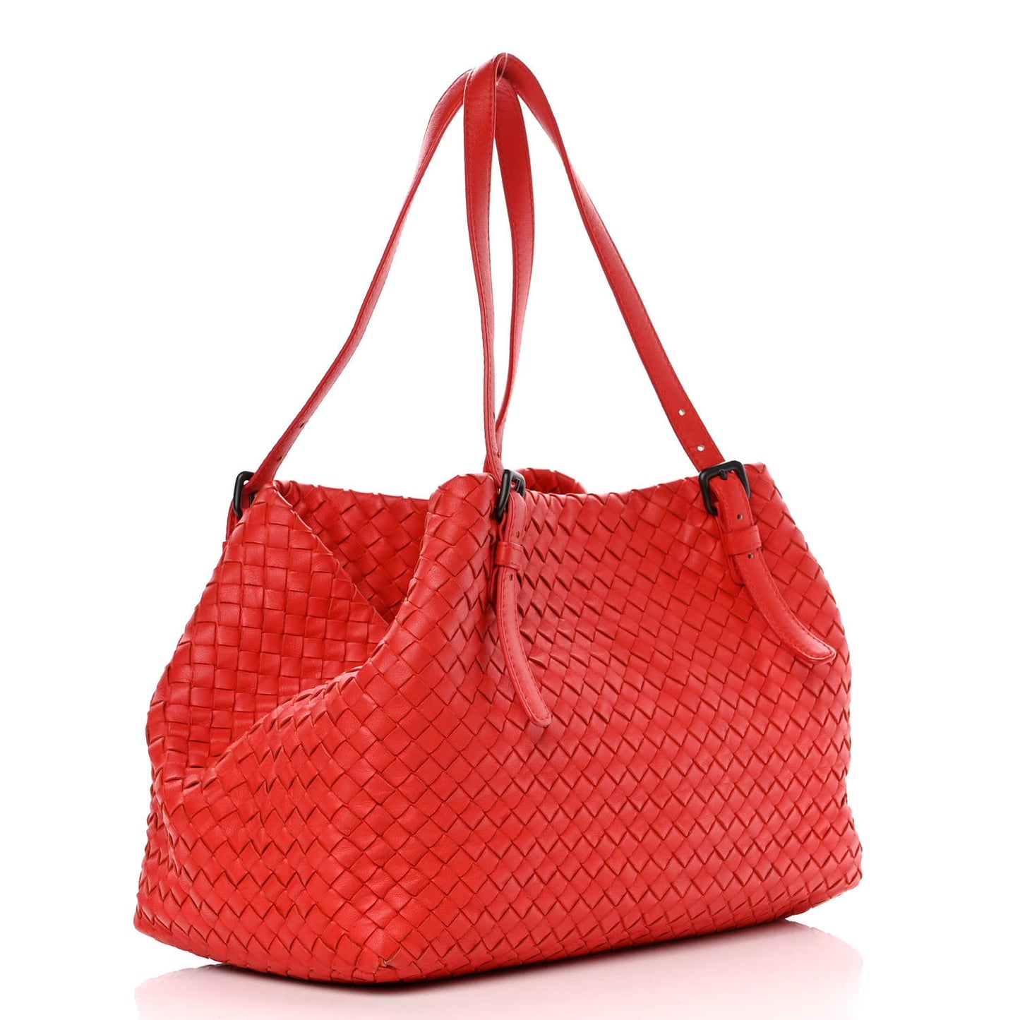 Nappa Intrecciato Medium Seamless Tote Vesuvio