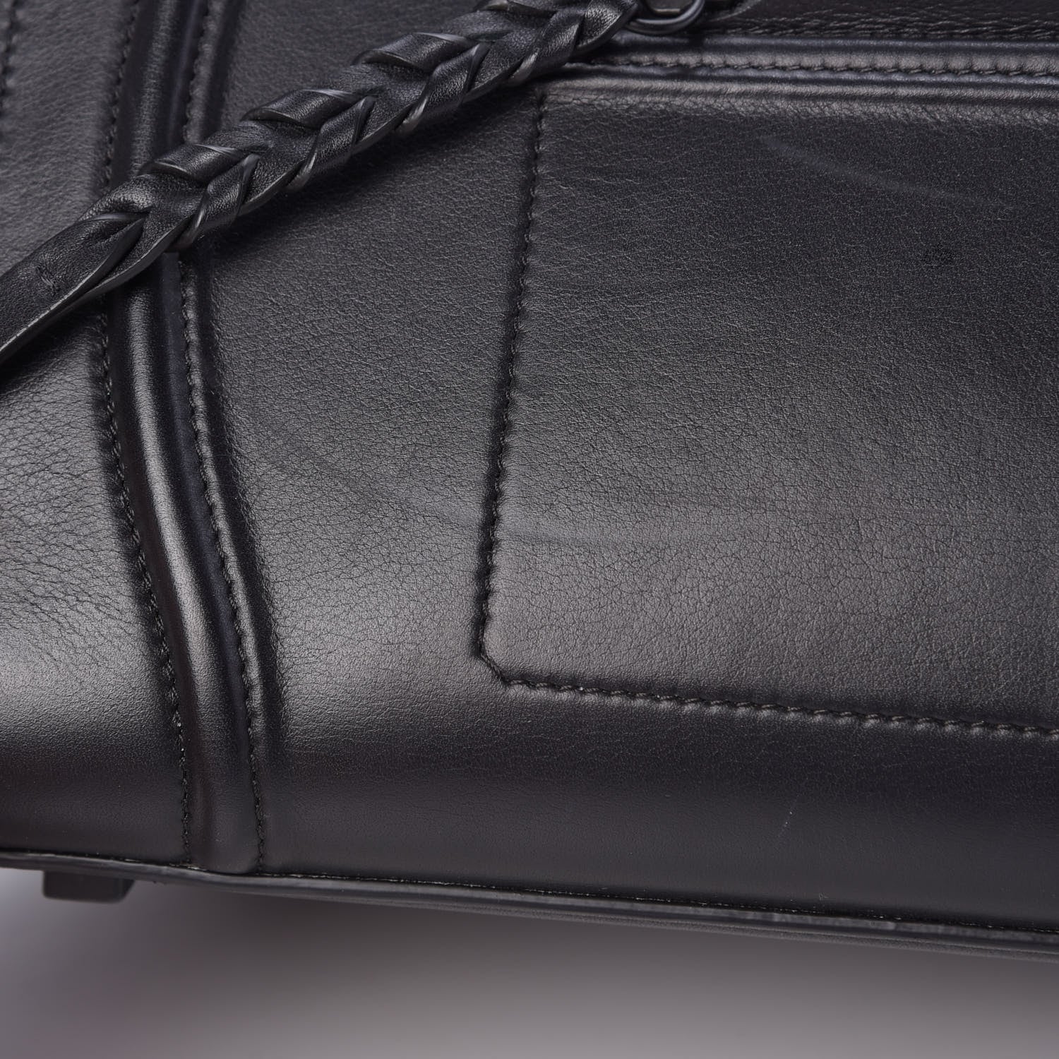 Celine Supple Calfskin Medium Phantom Luggage Black 15 of 18