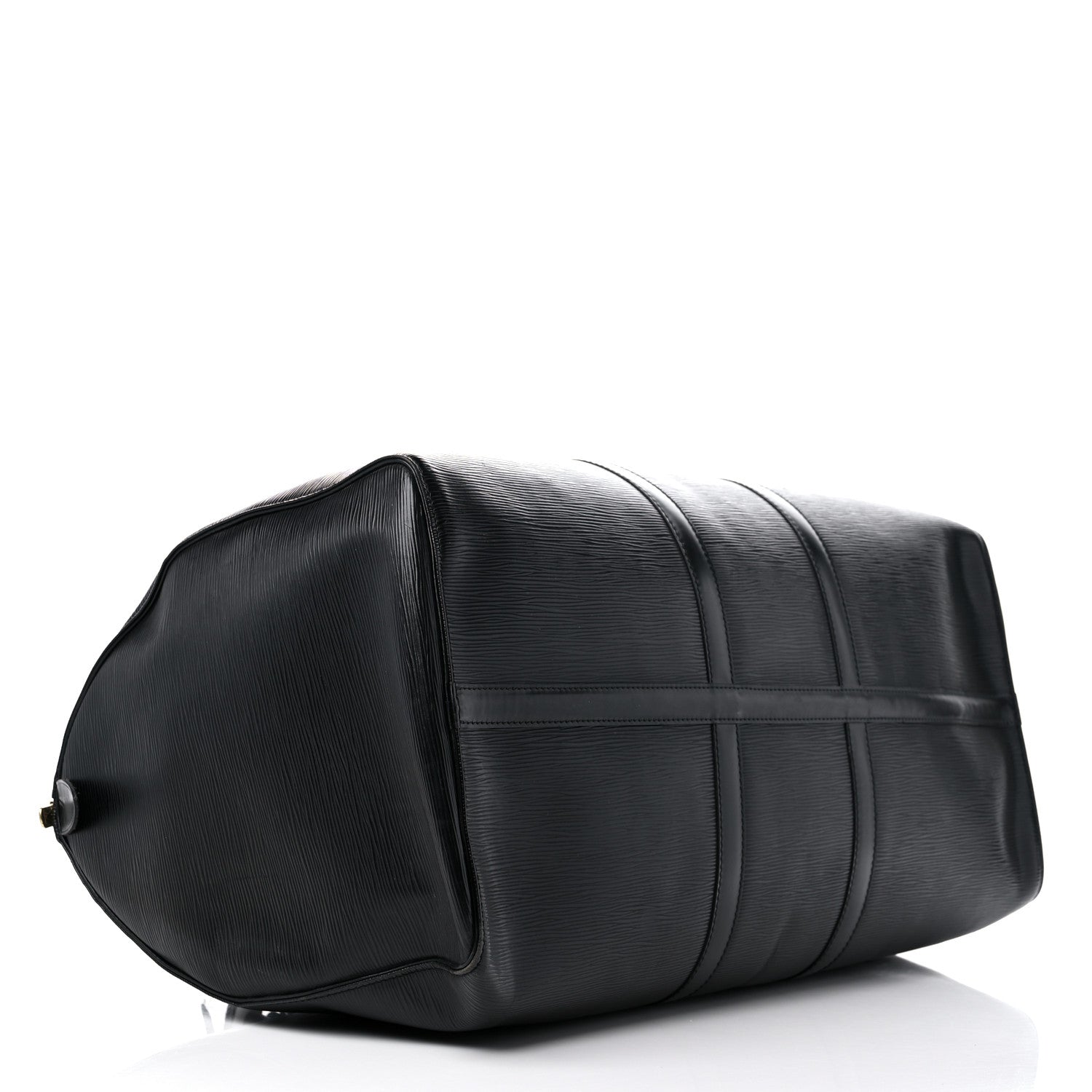 Louis Vuitton Epi Keepall 55 Black 3 of 16