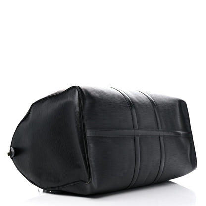 Louis Vuitton Epi Keepall 55 Black 3 of 16