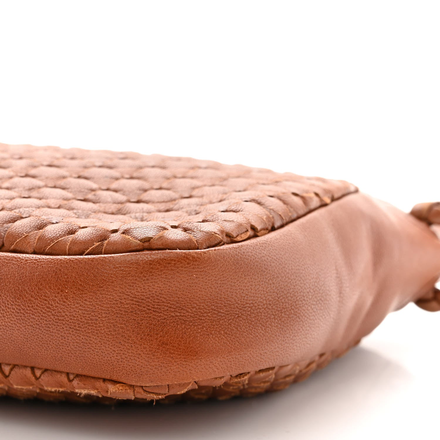 Bottega Veneta Nappa Intrecciato Shoulder Bag Light Brown 10 of 11