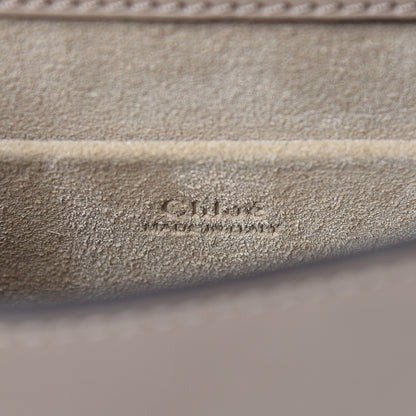 Chloe Calfskin Suede Small Nile Bracelet Bag Motty Grey 6 of 10