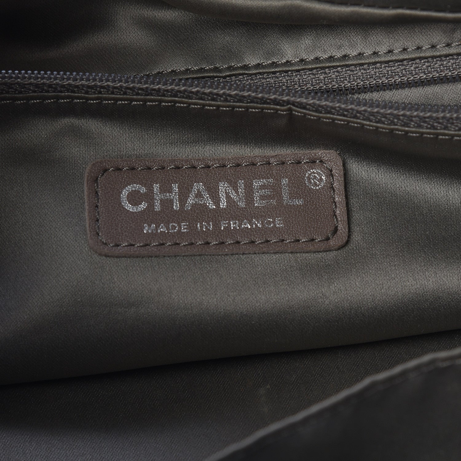 Chanel Distressed Lambskin Lady Braid Bowler Blue 6 of 10