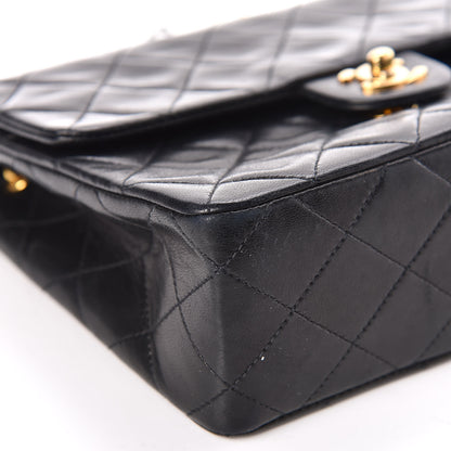 Chanel Lambskin Quilted Mini Square Flap Black 5 of 15