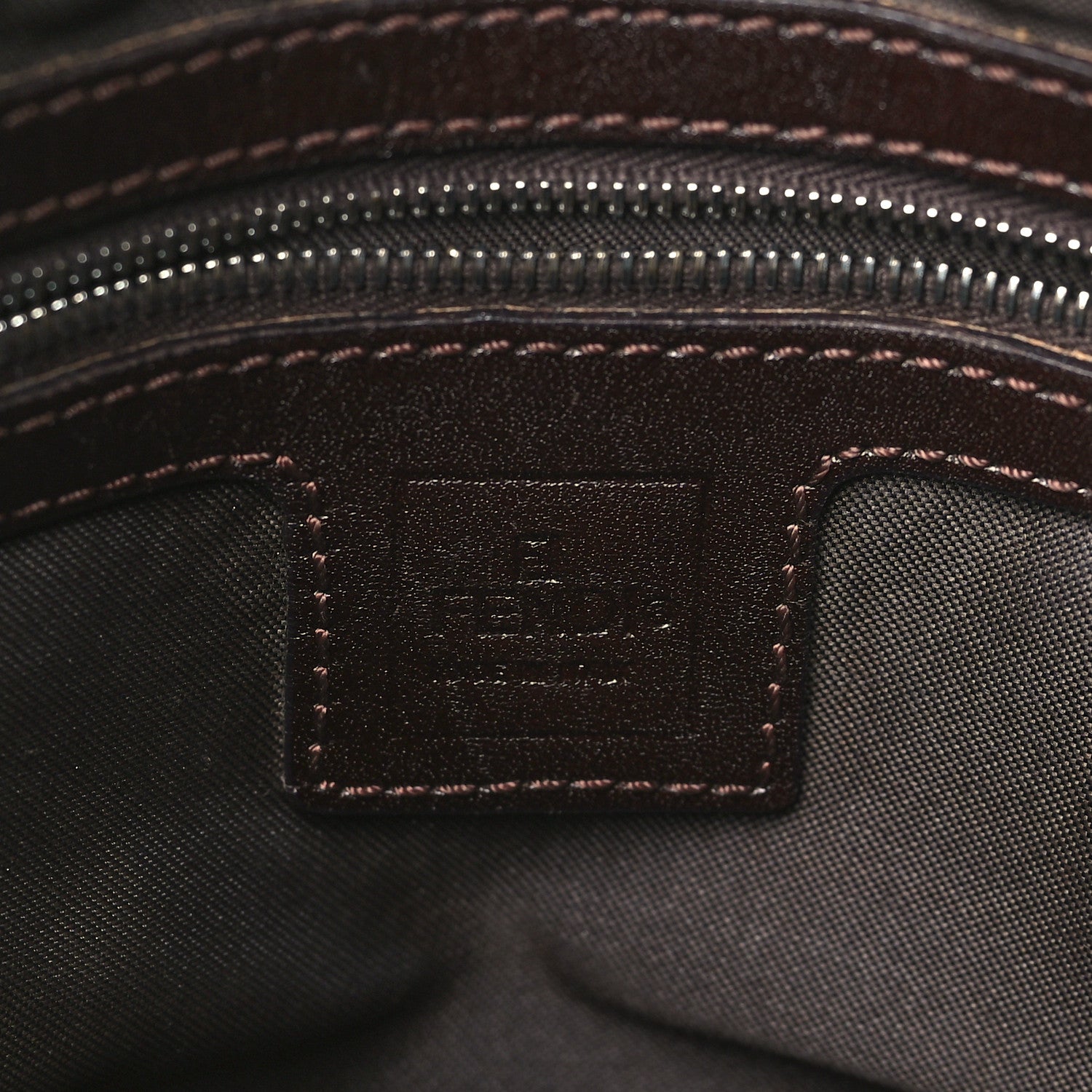 Fendi Zucca Mama Baguette Tobacco 6 of 10