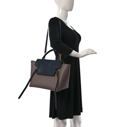 Celine Smooth Calfskin Mini Bi-Color Belt Bag Light Smoke Violet 2 of 8