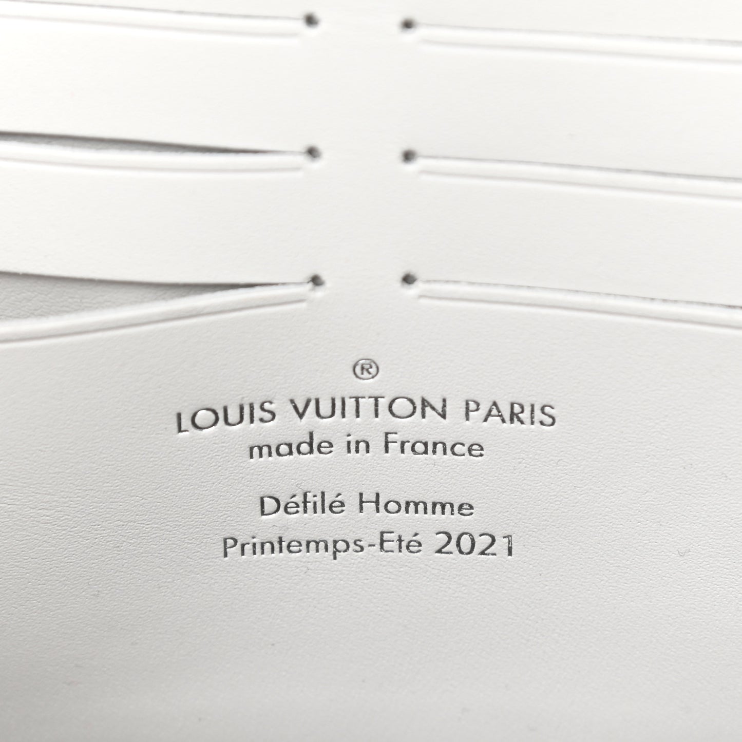 Taurillon Monogram LV Friends Soft Trunk Wallet White