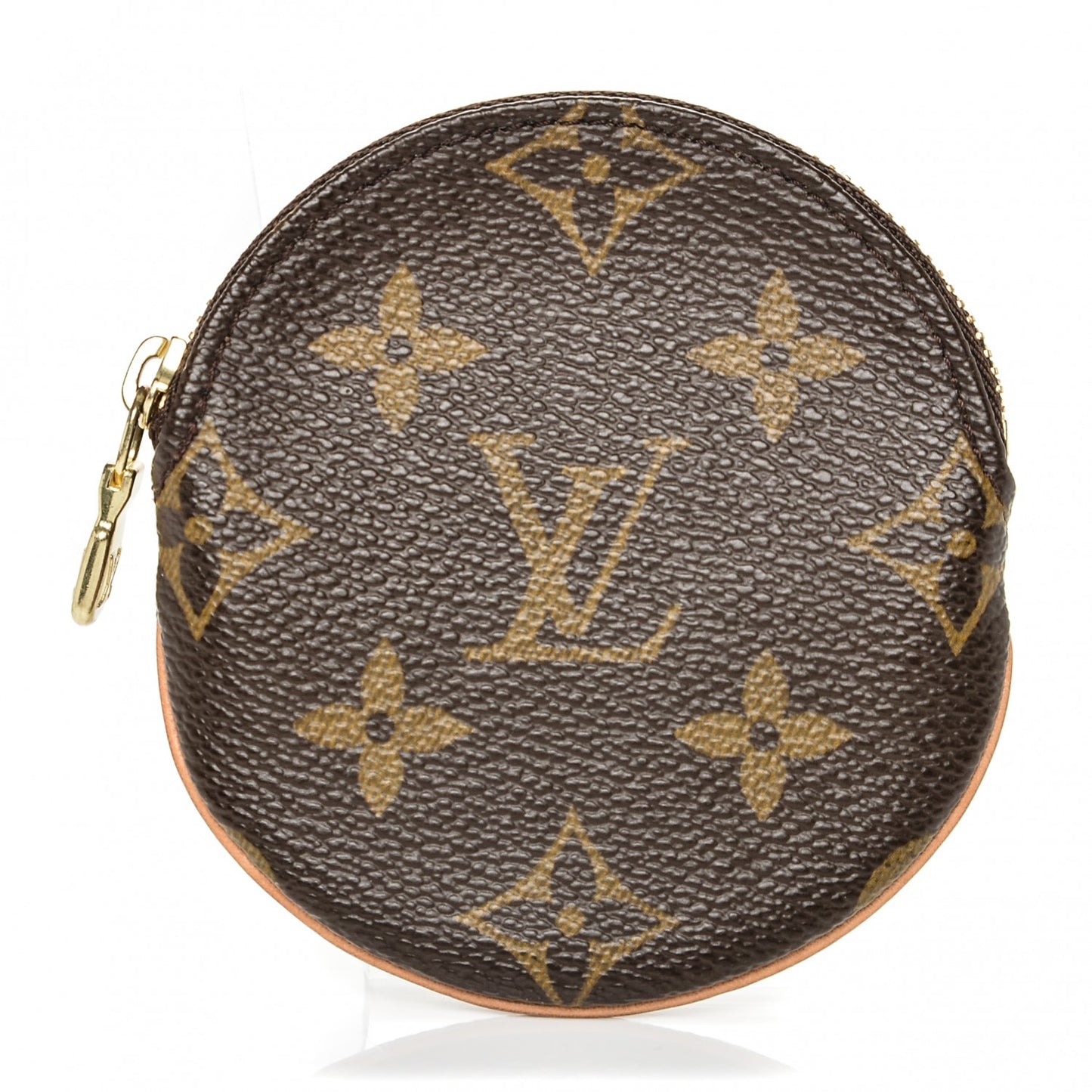 Monogram Round Coin Purse