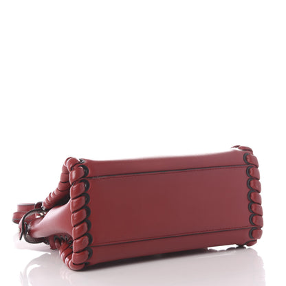 Fendi Nappa Lace Up Mini Peekaboo Iconic Satchel Ribes 3 of 8
