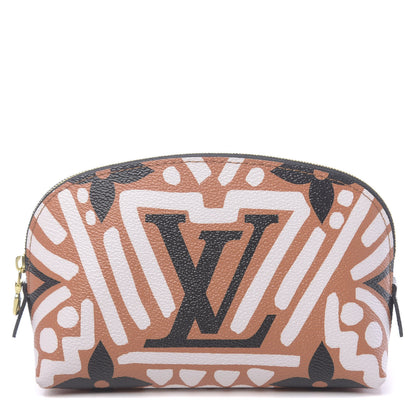 Louis Vuitton Monogram Giant Crafty Cosmetic Pouch Crème Caramel 1 of 7
