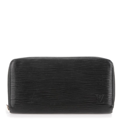 Louis Vuitton Epi Zippy Wallet Black 1 of 7