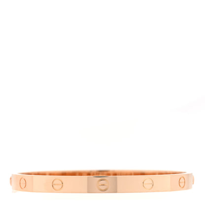 Cartier 18K Pink Gold LOVE Bracelet 19 2 of 6