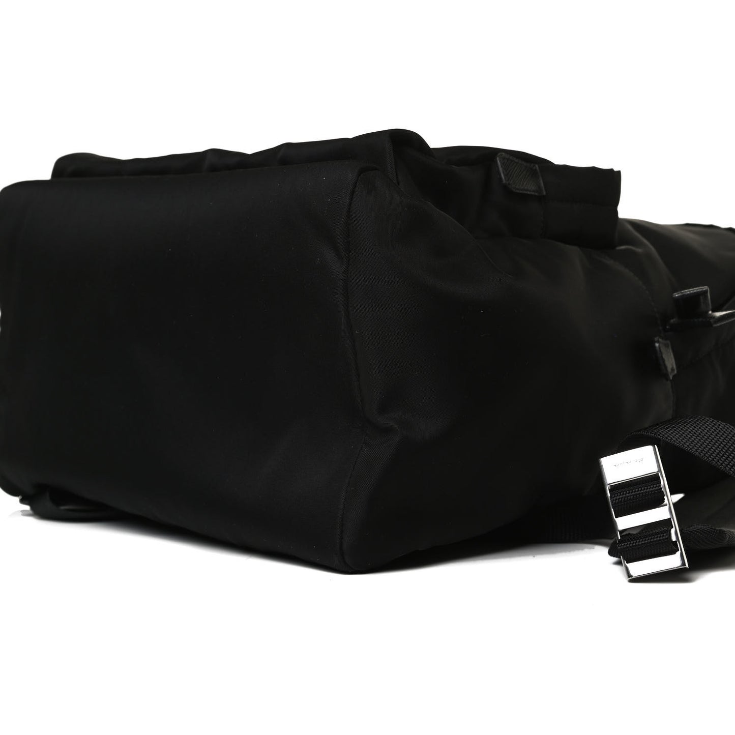 Nylon Tessuto Saffiano Backpack Black