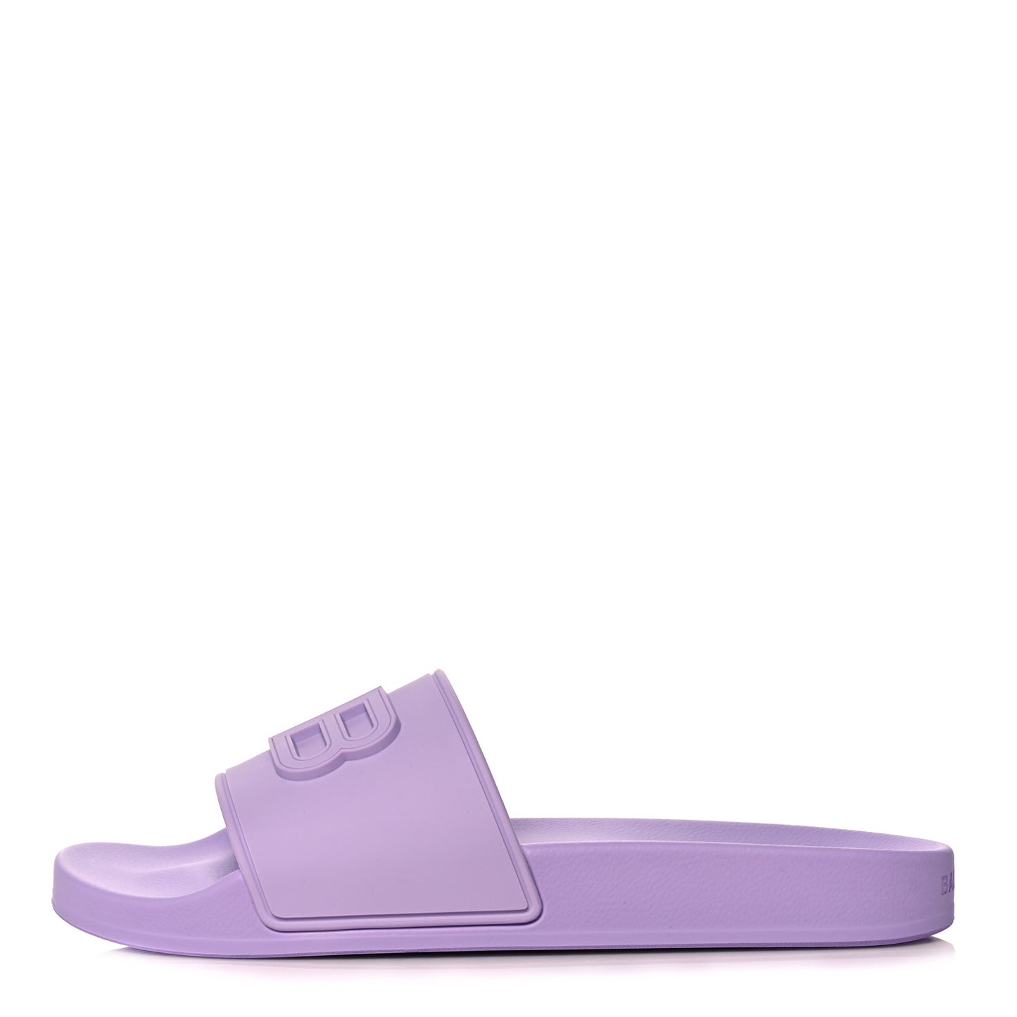 Rubber BB Womens Pool Slide Sandals 38 Lilac