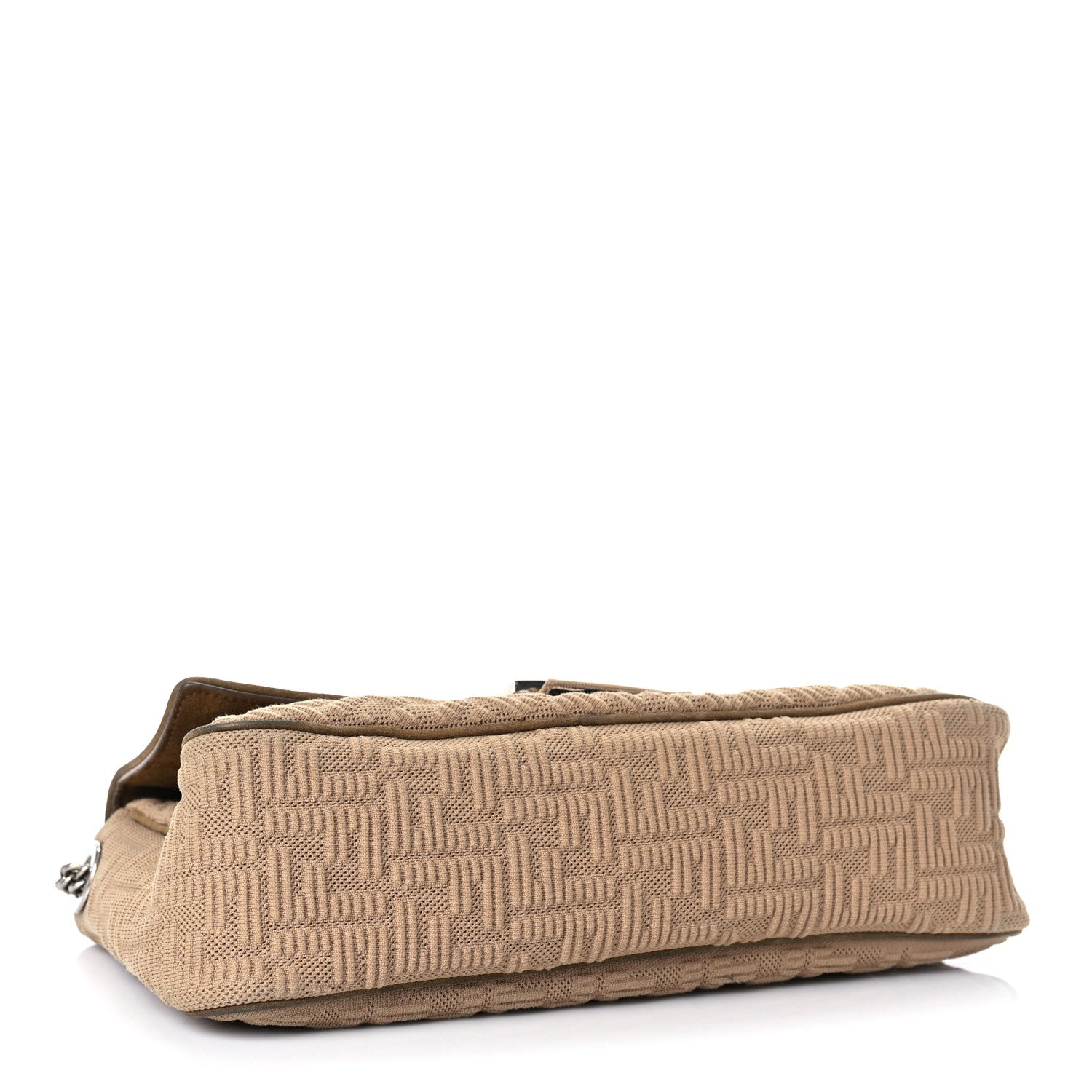 Fendi Technical Fabric FF Large Chain Baguette Sand 4 of 15