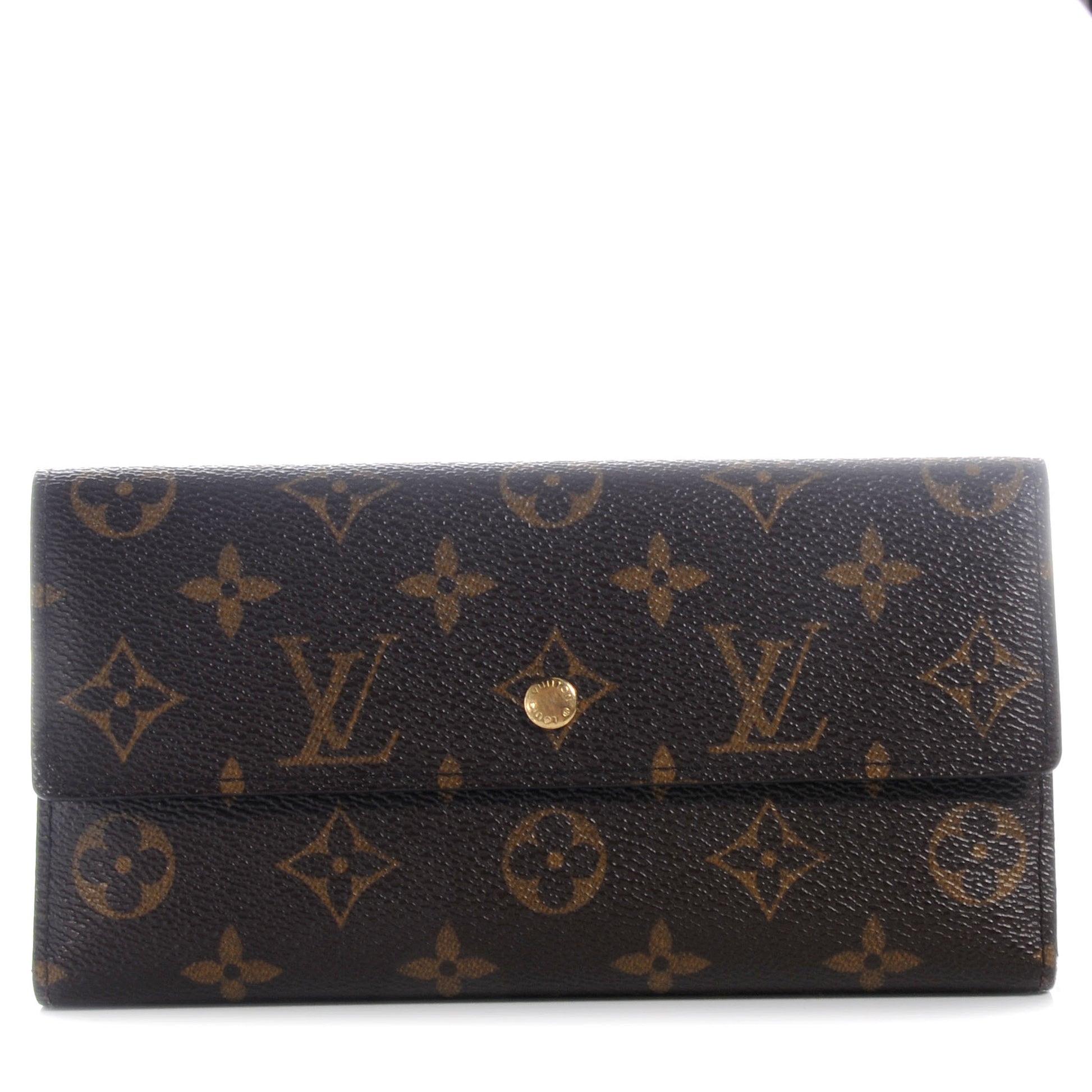 Louis Vuitton Monogram Porte Tresor International Wallet 1 of 16