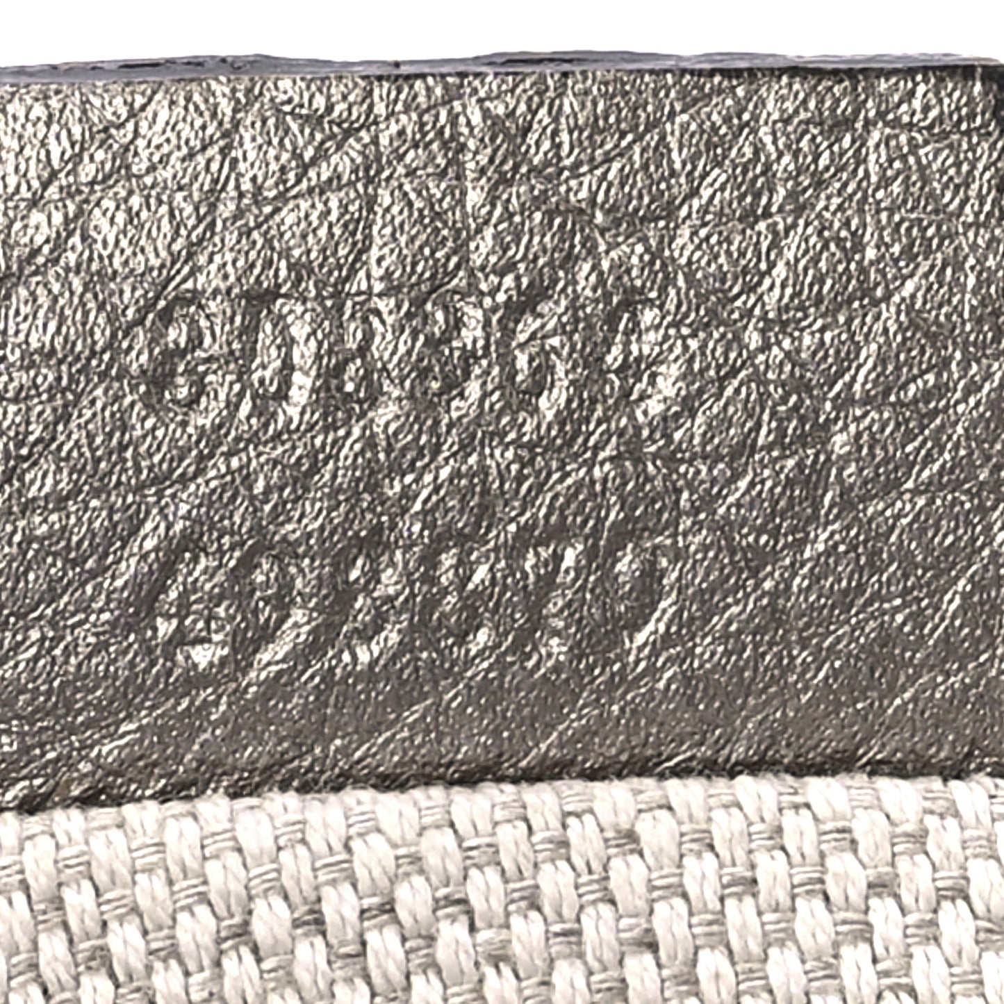 Metallic Pebbled Calfskin Small Soho Disco Bag Golden Beige