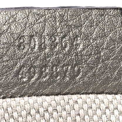 Gucci Metallic Pebbled Calfskin Small Soho Disco Bag Golden Beige 7 of 14
