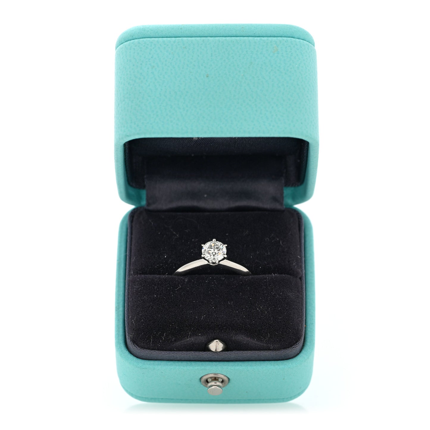 Platinum Diamond .75ct Solitaire Engagement Ring 54 7