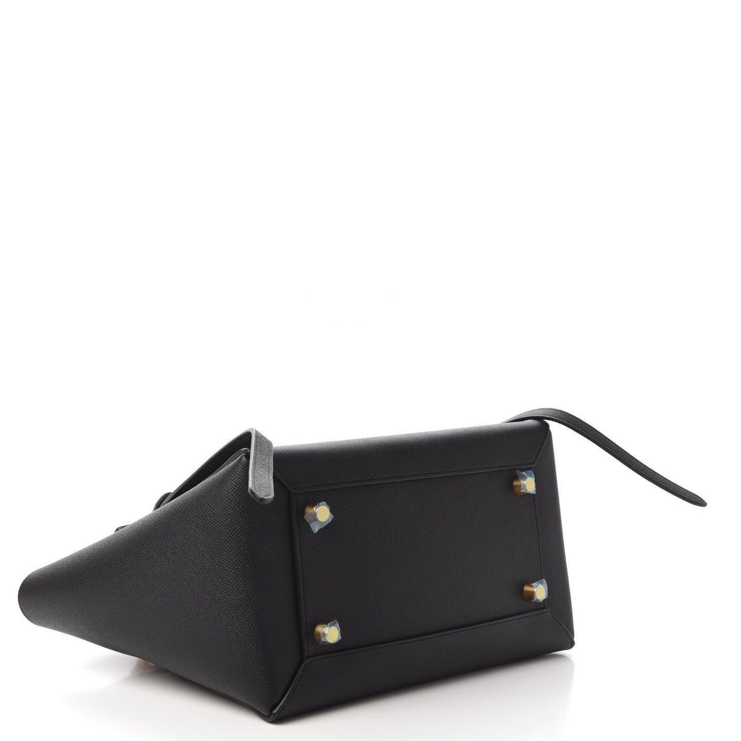 Grained Calfskin Mini Belt Bag Black