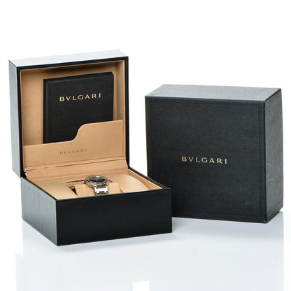 Bulgari Stainless Steel 26mm Quartz Watch Black 7 of 7
