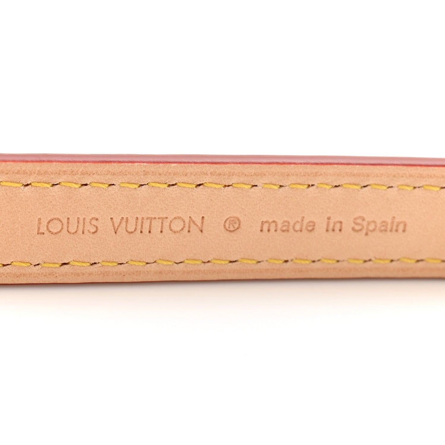 Louis Vuitton Vachetta 16mm Adjustable Shoulder Strap 3 of 6