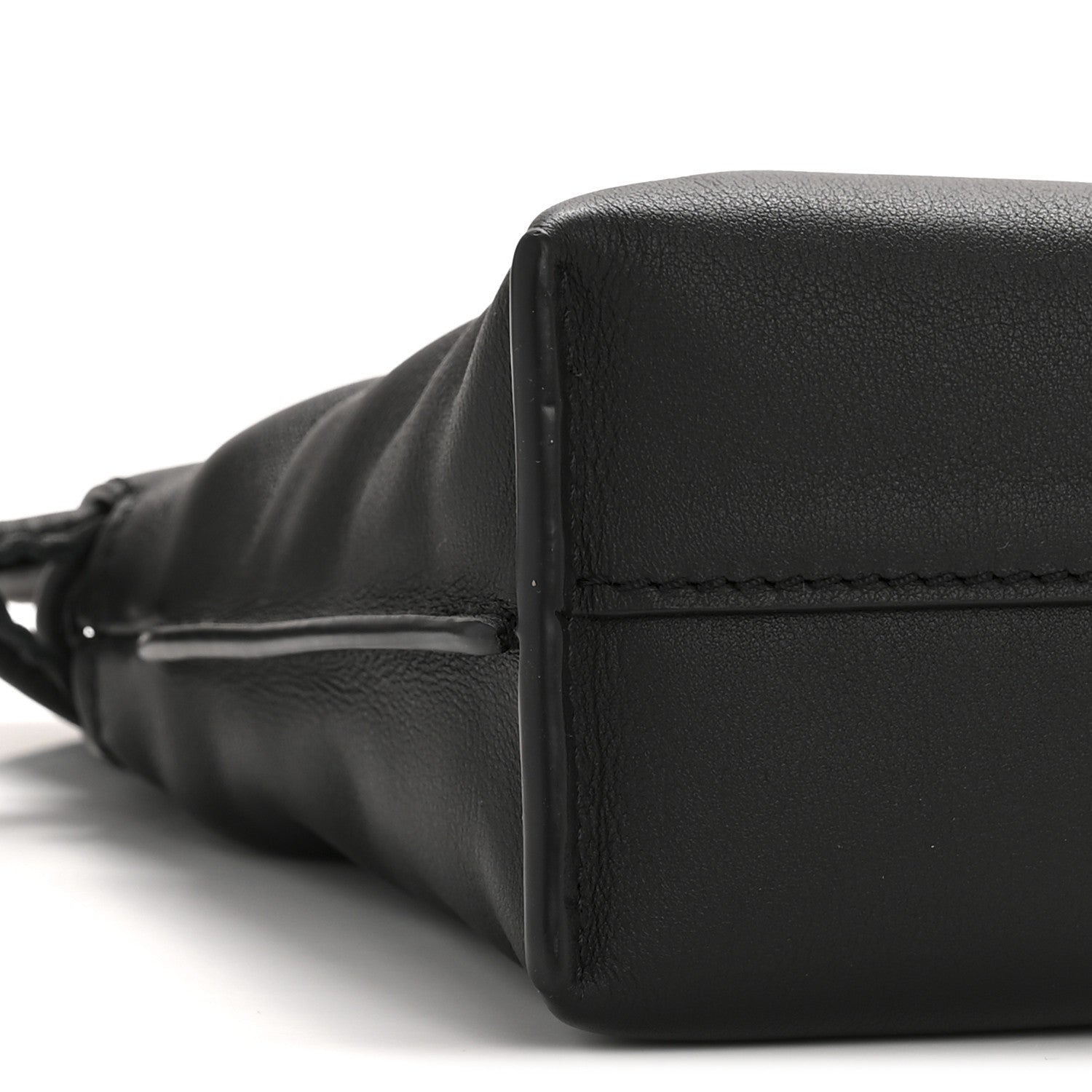 Loewe Calfskin Mini Flamenco Knot Clutch Black 8 of 10