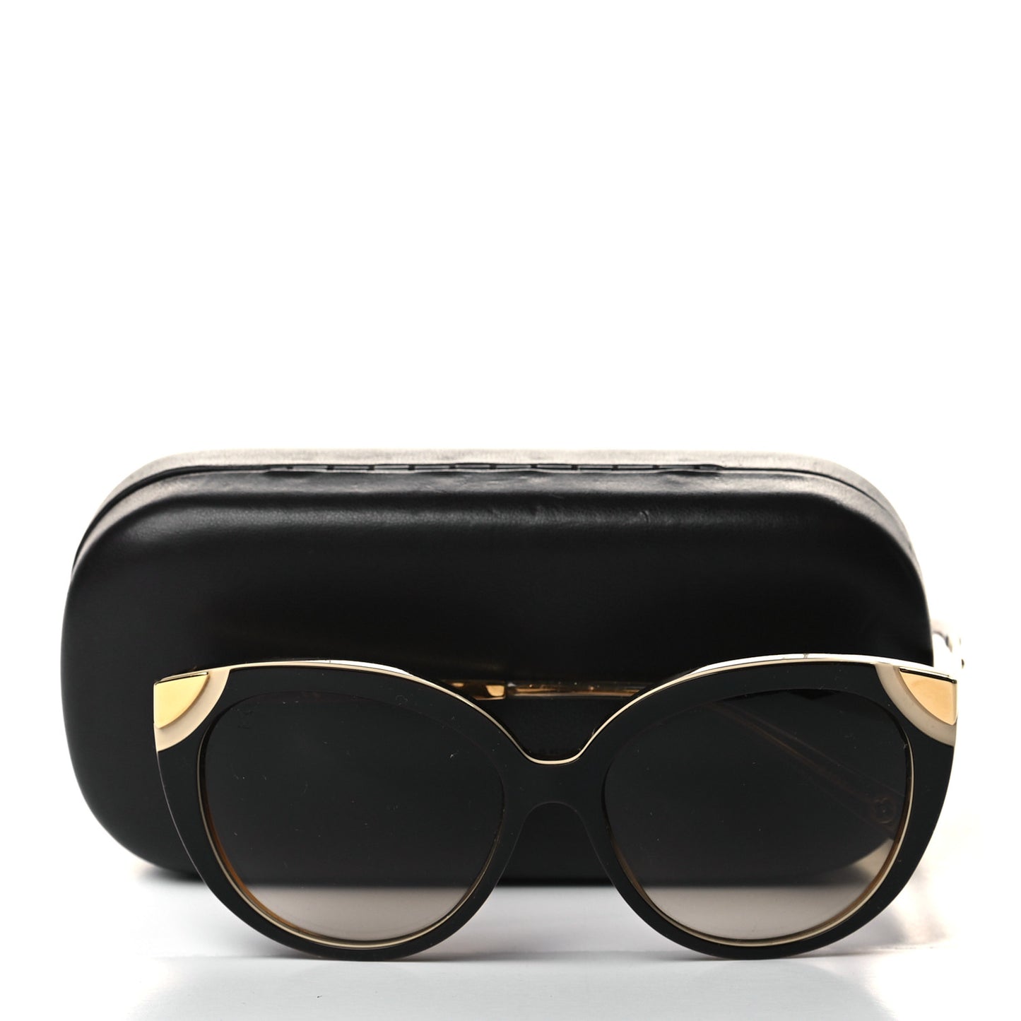 Acetate Metal Amber Sunglasses Z0620W Brown