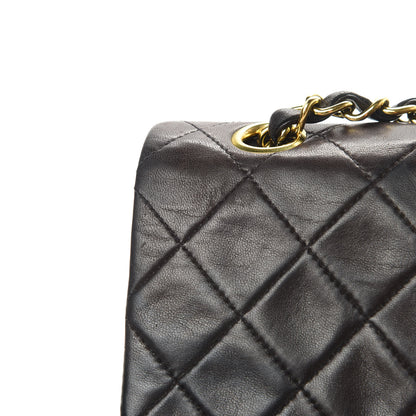 Chanel Lambskin Quilted Small Double Flap Black 17 of 21