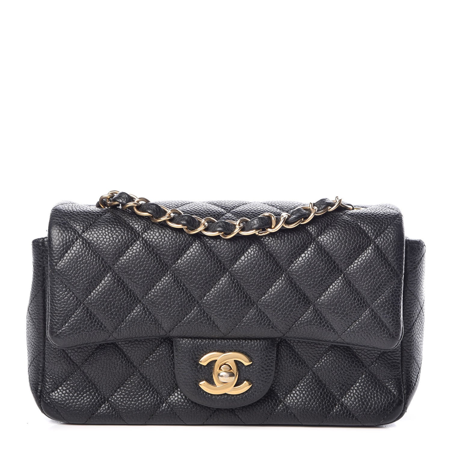 Chanel Caviar Quilted Mini Rectangular Flap Black 1 of 9