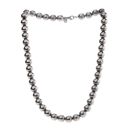 Tiffany Sterling Silver 10mm HardWear Ball Necklace 3 of 5