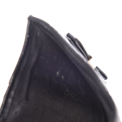 Gucci Guccissima Signature Bowy Card Case Wallet Black 11 of 11