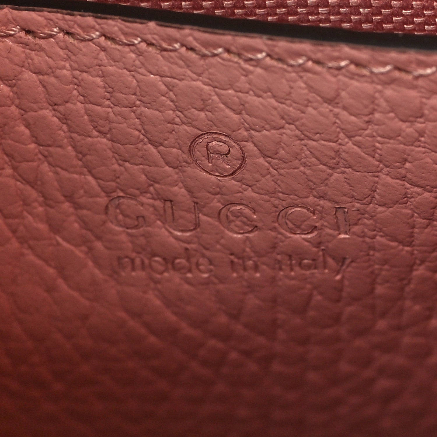 Gucci New Denim Flower GG Monogram Dollar Calfskin Mini Retro Interlocking G Tote Bag Blue Tea Multicolor Powder Pink 6 of 10