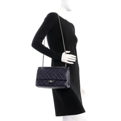 Chanel Aged Calfskin Quilted 2.55 Reissue 226 Flap Dark Purple 2 of 11