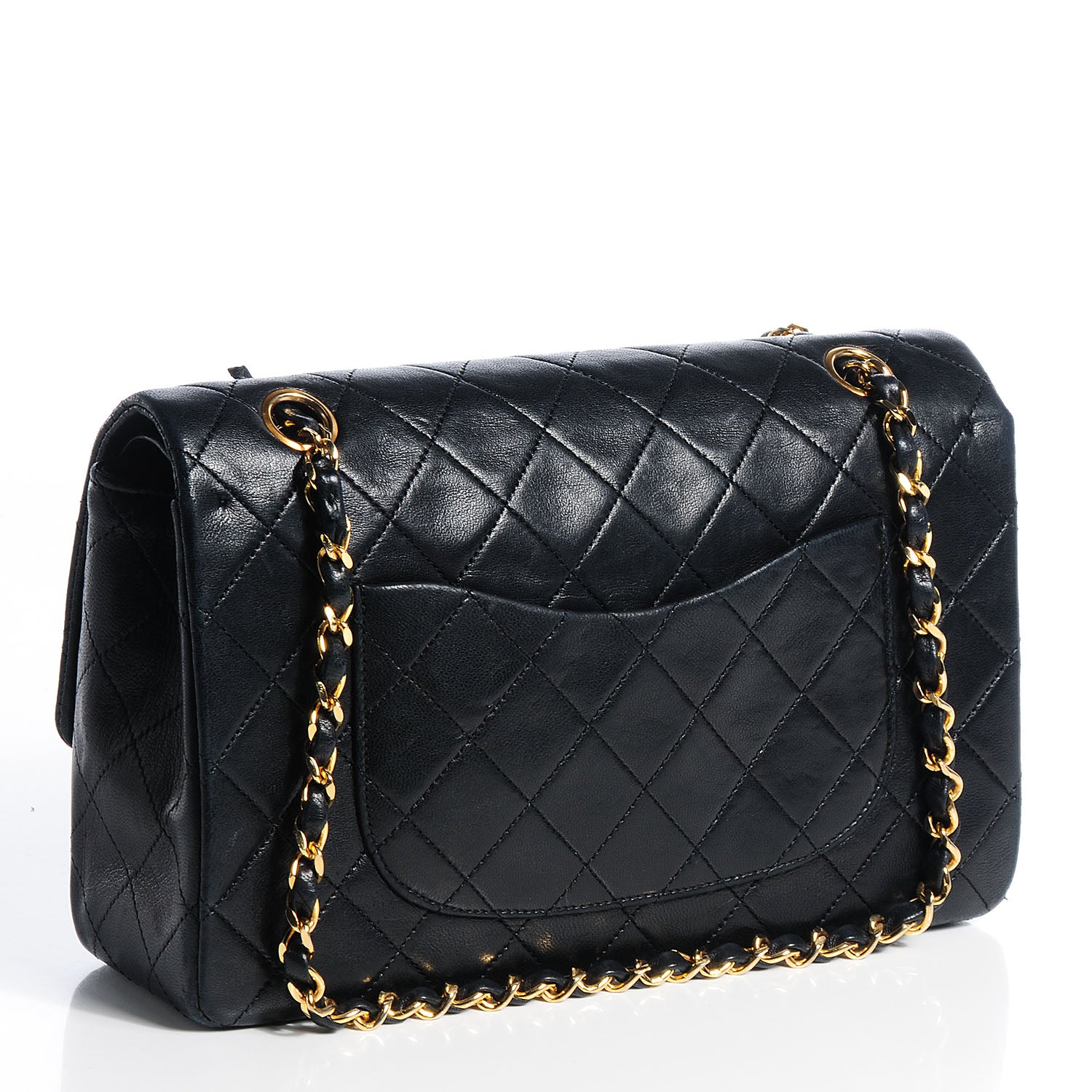 Chanel Lambskin Medium Double Flap Black 3 of 8