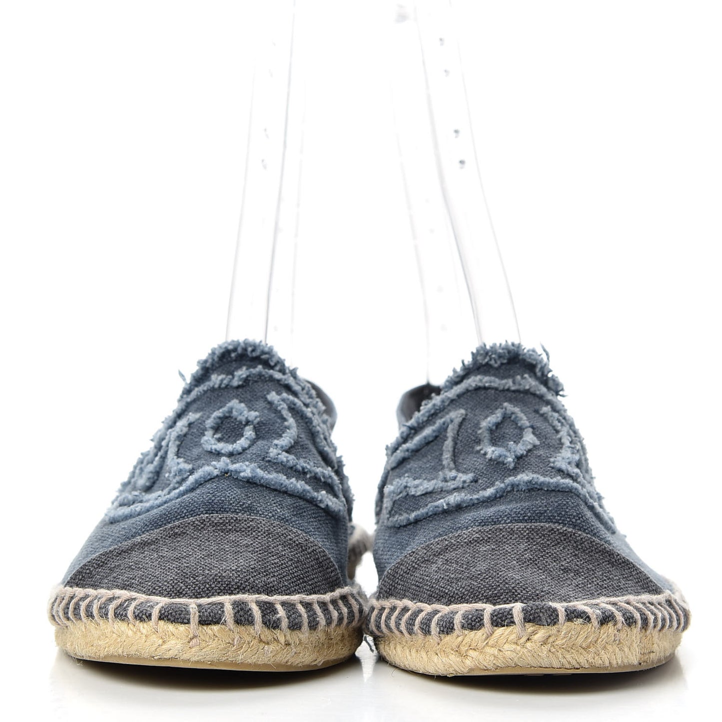 Linen CC Espadrilles 39 Blue