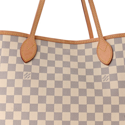 Louis Vuitton Damier Azur Neo Neverfull GM Rose Ballerine 9 of 11