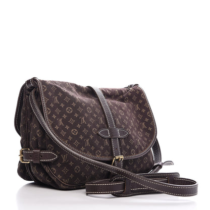 Louis Vuitton Monogram Mini Lin Saumur Ebene 3 of 10
