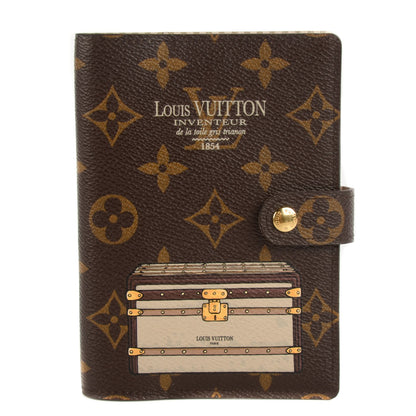 Louis Vuitton Monogram Trunks and Locks Small Ring Agenda Cover 1 of 8