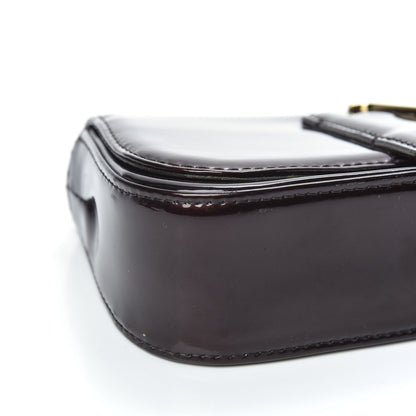 Louis Vuitton Patent Sobe Clutch Amarante 7 of 8