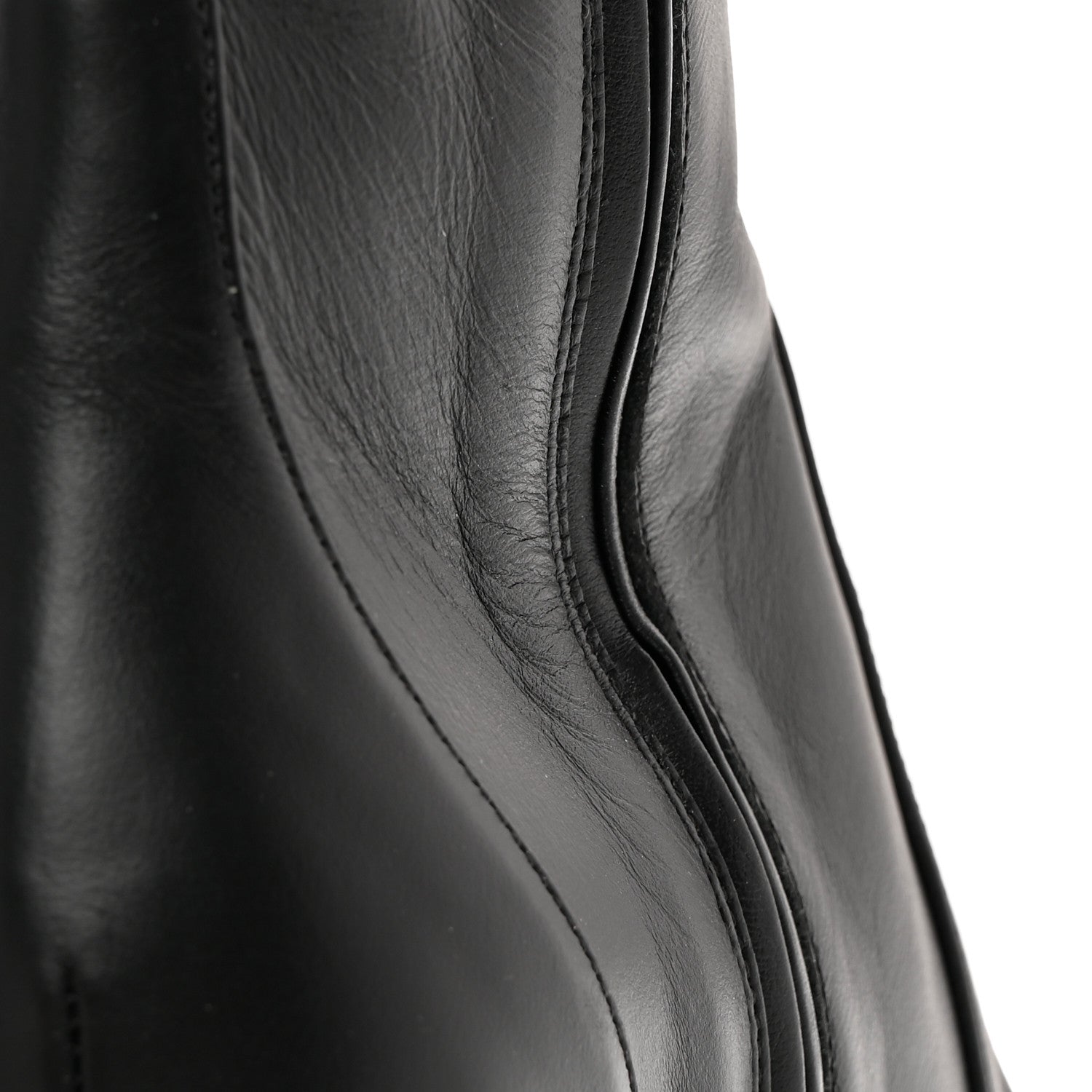 Jimmy Choo Shiny Calfskin Mahesa 85 Knee High Boots 36 Black 8 of 18