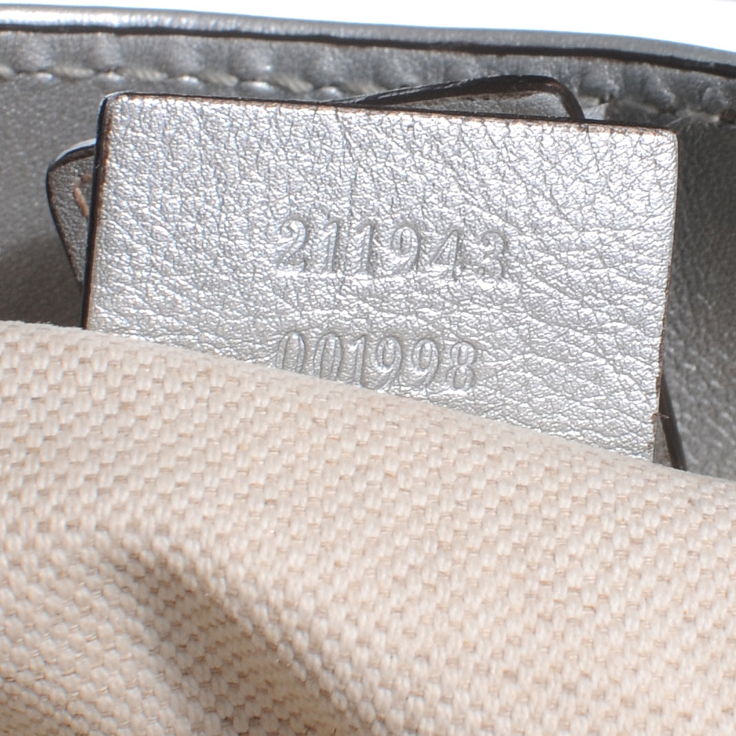 Gucci Guccissima Large Sukey Silver 7 of 7