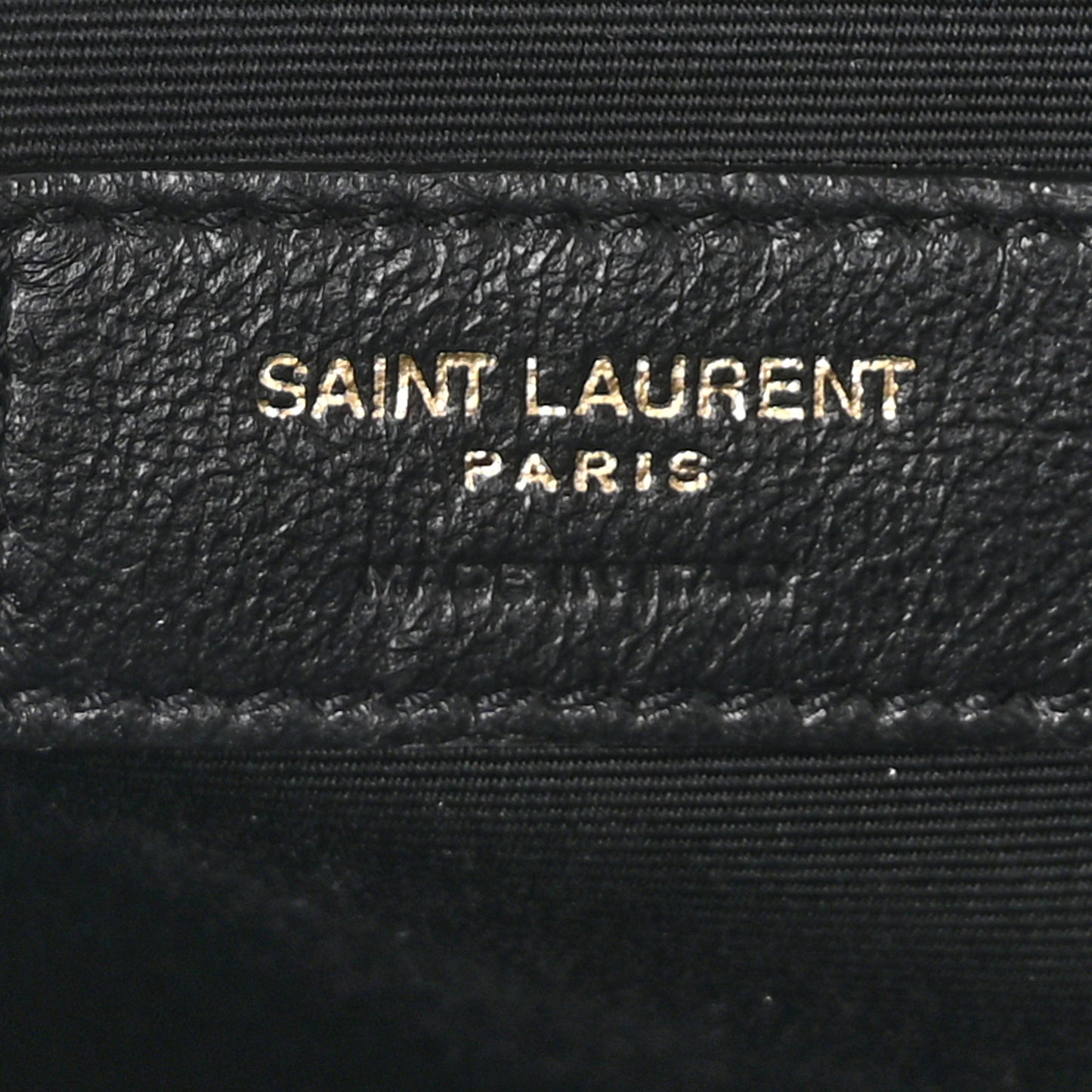 Calfskin Matelasse Monogram Lou Camera Bag Black