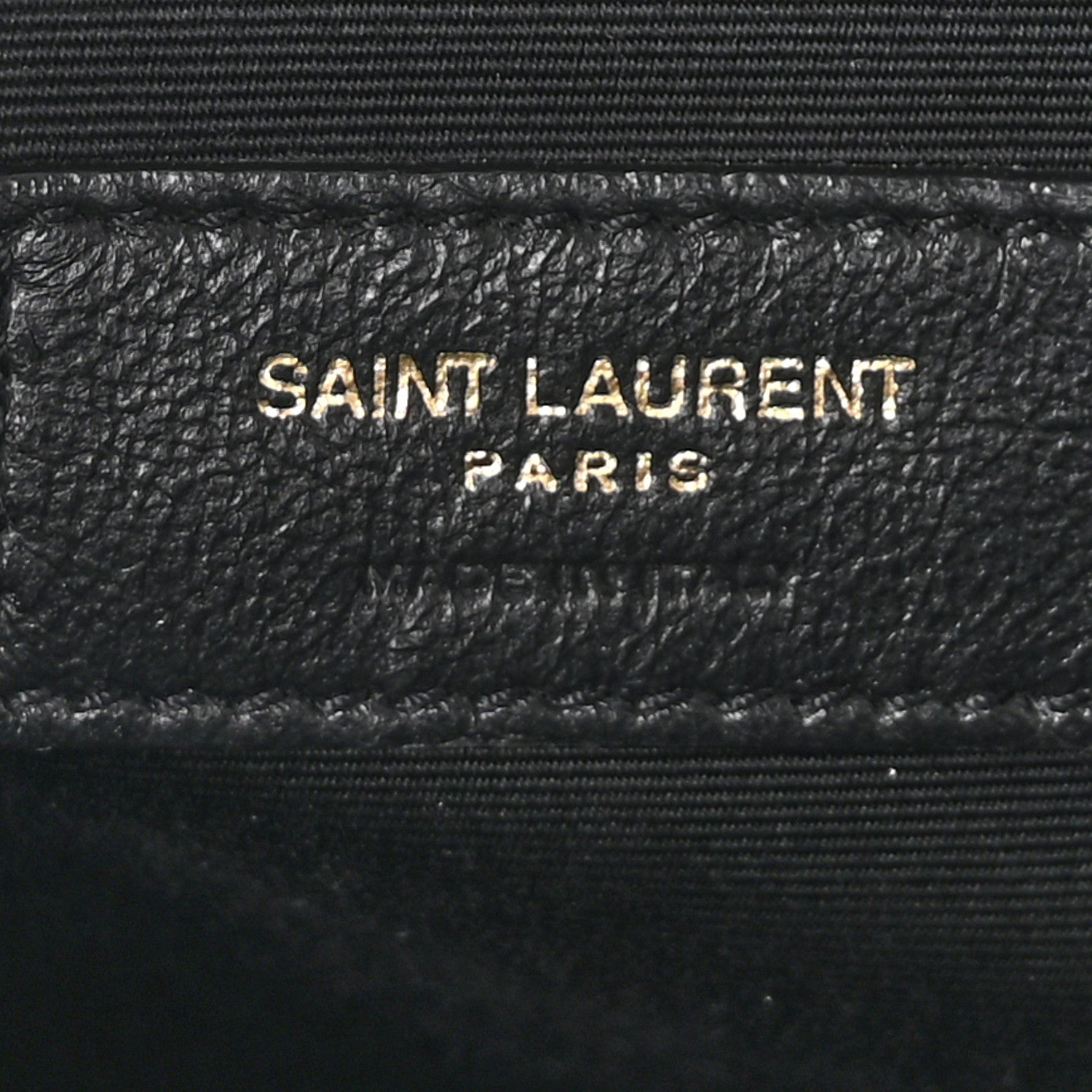 Saint Laurent Calfskin Matelasse Monogram Lou Camera Bag Black 6 of 10