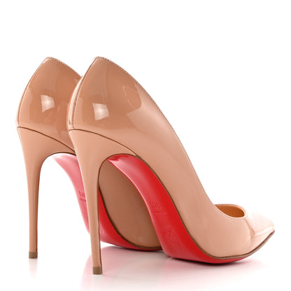 Christian Louboutin Patent Pigalle Follies 100 Pumps 36.5 Nude 4 of 10