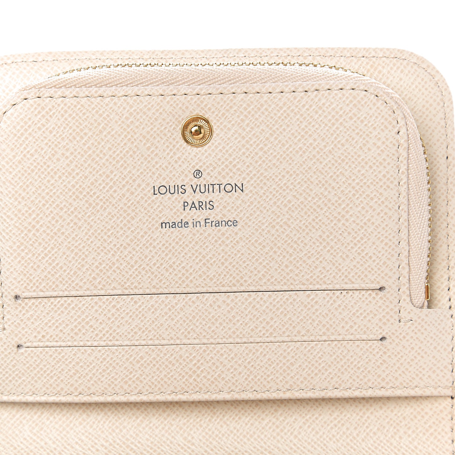 Monogram Insolite Coin Purse Wallet White