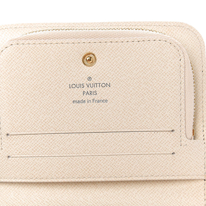 Louis Vuitton Monogram Insolite Coin Purse Wallet White 5 of 5