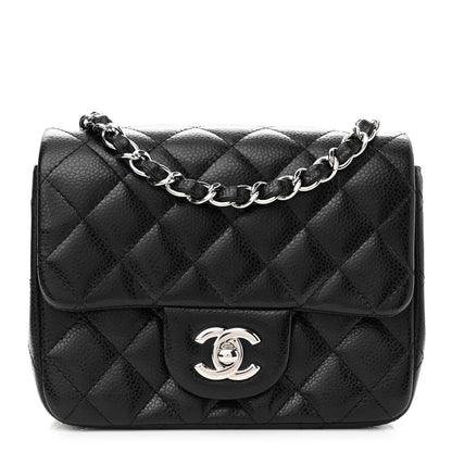 Chanel Caviar Quilted Mini Square Flap Black 1 of 10