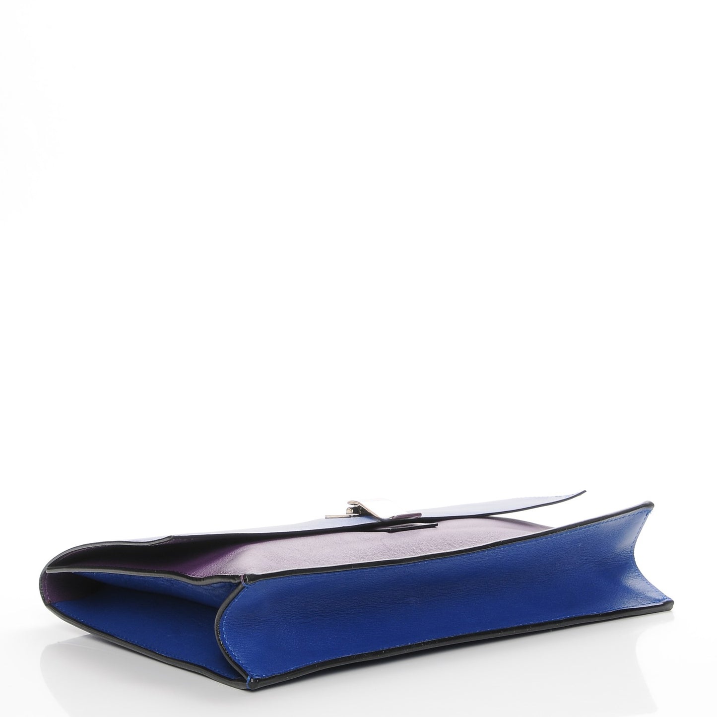 Lambskin Small Lunch Bag Clutch Royal Blue Veruca Salt