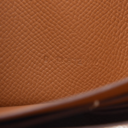 Hermes Epsom Kelly Longue Wallet Gold 7 of 8